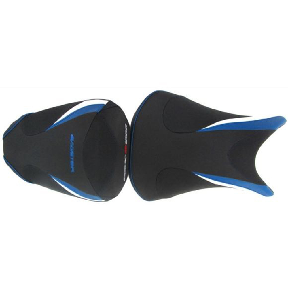 Bagster - Selle Ready Luxe série spéciale Suzuki GSX-S 1000 (2015-2020) Noir / Bleu / Blanc