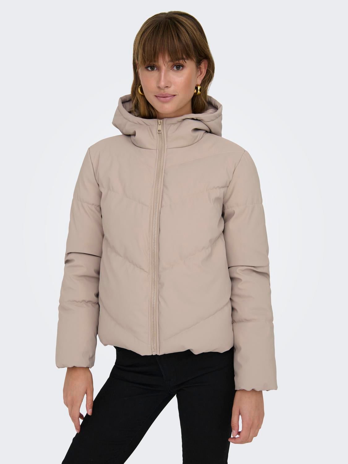 JDYARNHEM Jacke Simply Taupe