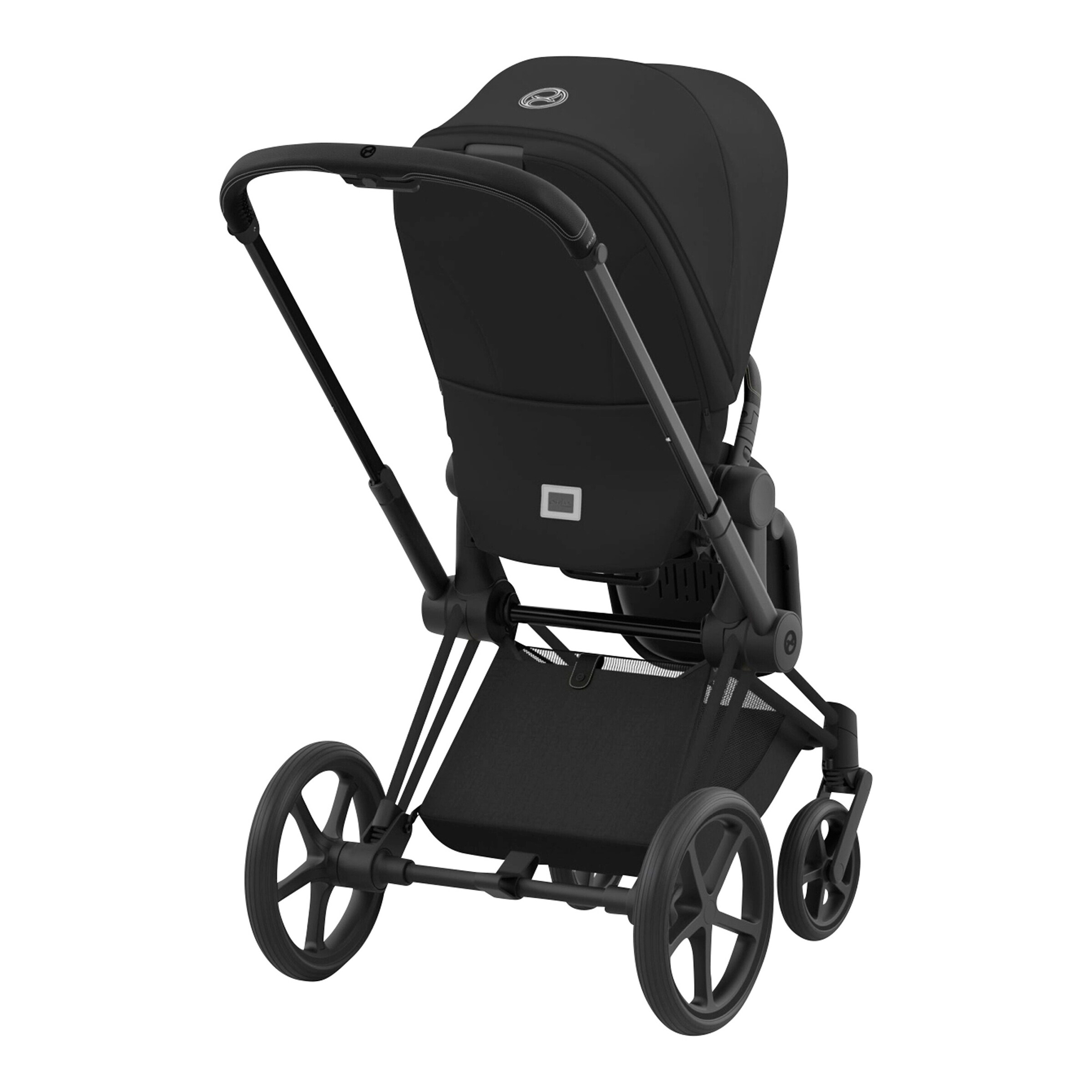 Cybex - PLATINUM Kombikinderwagen PRIAM Trio-Set inkl. Babyschale Cloud T i-Size matt black / sepia black