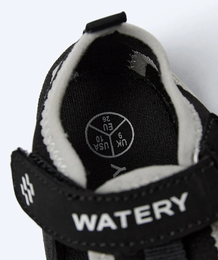 Watery badesandaler til børn - Nixie 2.0 - Sort