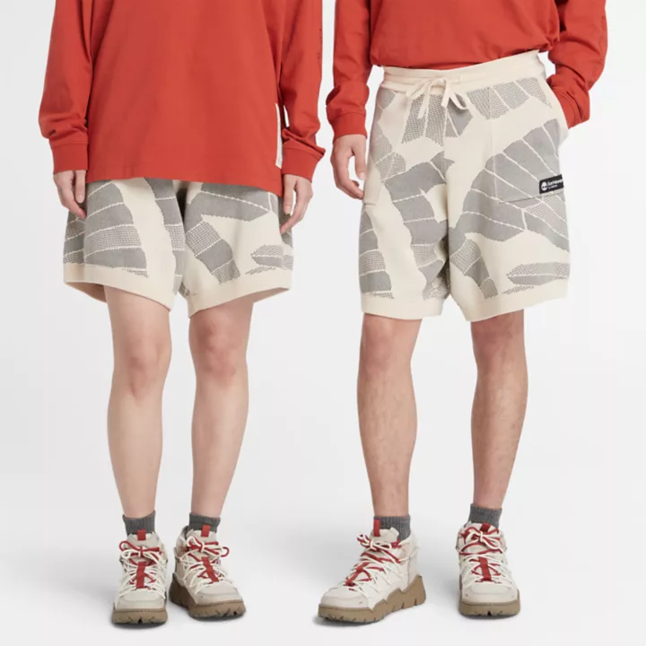 Shorts Earthkeepers by Raeburn em malha tecnológica, unissex e estampados.