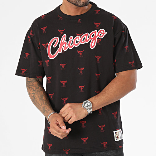 Tee Shirt Chicago Bulls Noir