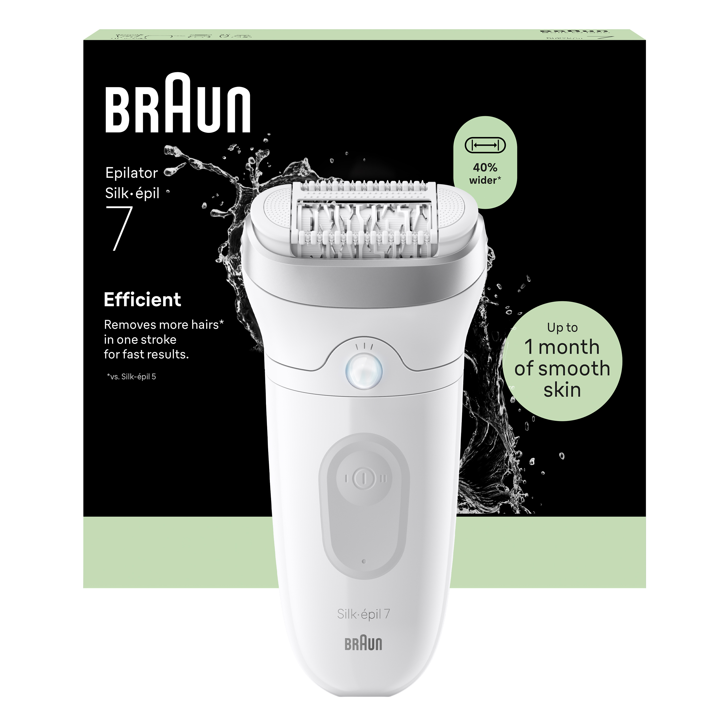 Braun Silk·épil 7 7-011 epilator Wet & Dry