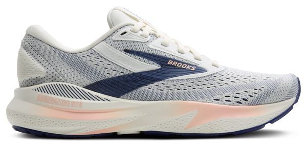 Chaussures Running Brooks Adrenaline GTS 24 Gris/Bleu/Corail Femme