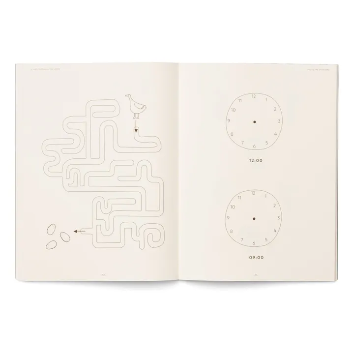 Liewood Cahier d'activités Akari 6+ | Classic multi mix