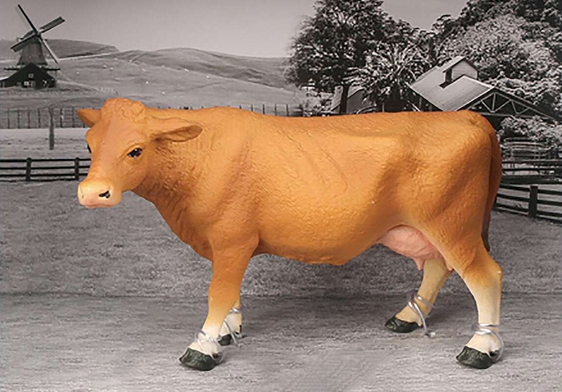 Ko Figur Brun - Model Series - Animal Universe - 22X10X14,5 CM