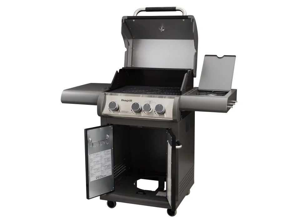 DANGRILL - GASGRILL VALHAL 310 CS 3 BRÆNDER  SIDEBRÆNDER