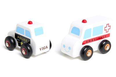 VIGA Mini Kjøretøysett 6 Stk