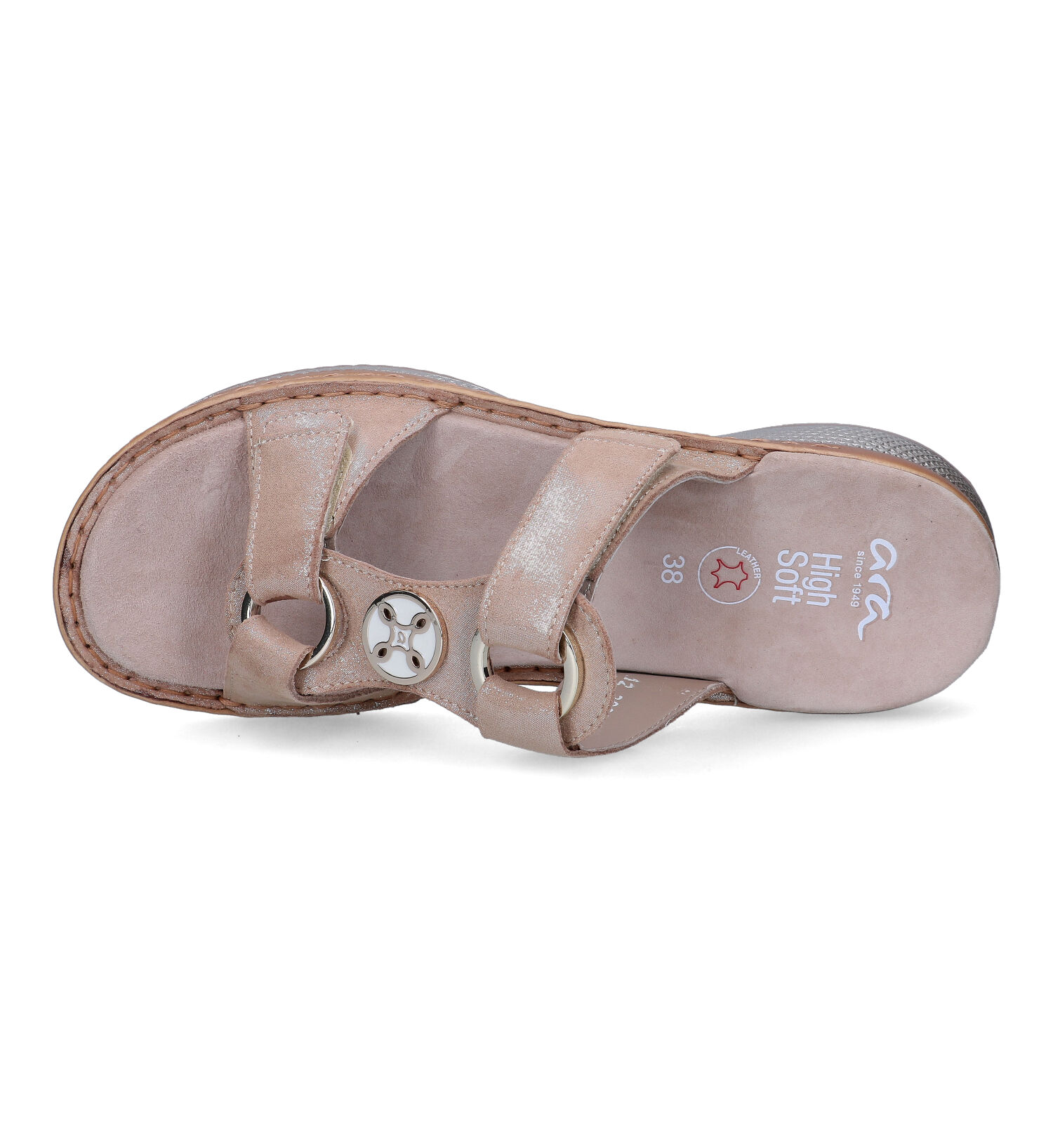 Slippers goud