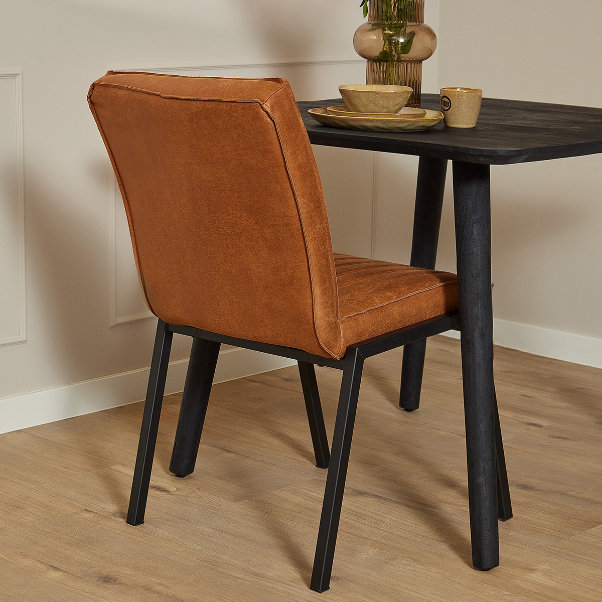 Stoel Stripes Cognac