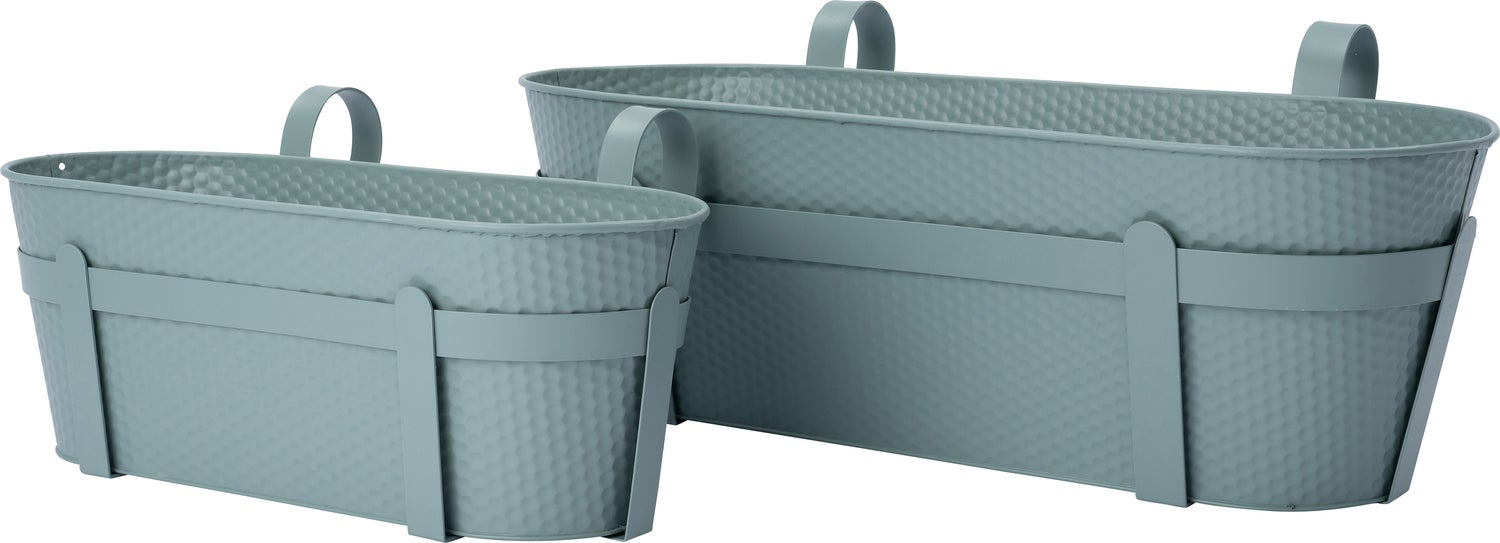 Intratuin balkonbak Semi groen 51 x 26 x 21 cm