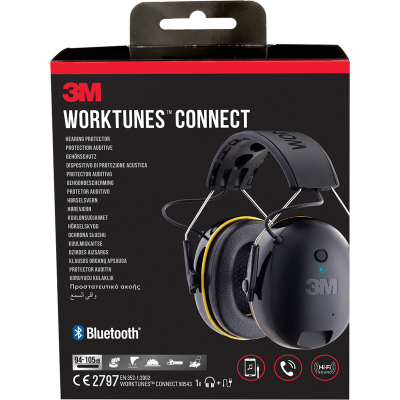 3M™ WorkTunes™ gehoorkap met Bluetooth 31db