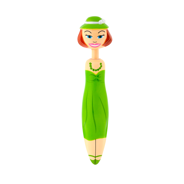 Stylo rétractable - Fashion Girl Pen