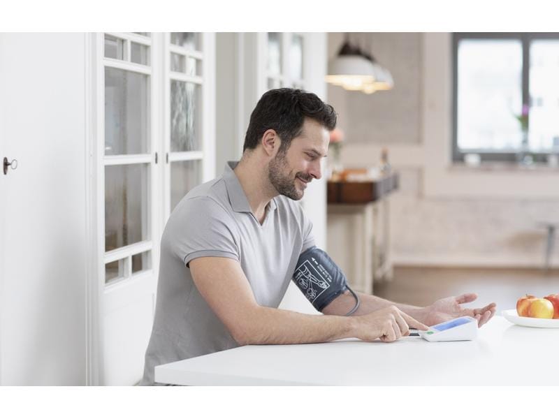 Medisana Blutdruckmessgerät BU 584 connect Oberarm-Blutdruckmessgerät