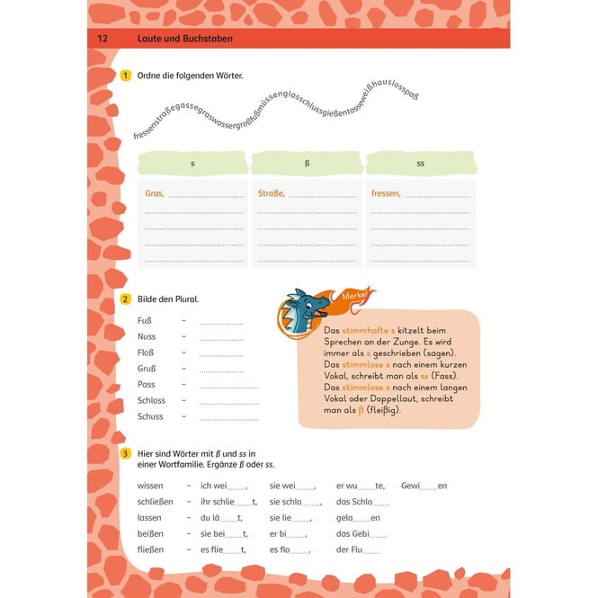 Topfit in Klasse 4 - Team Drachenstark - Deutsch, Mathematik, Englisch