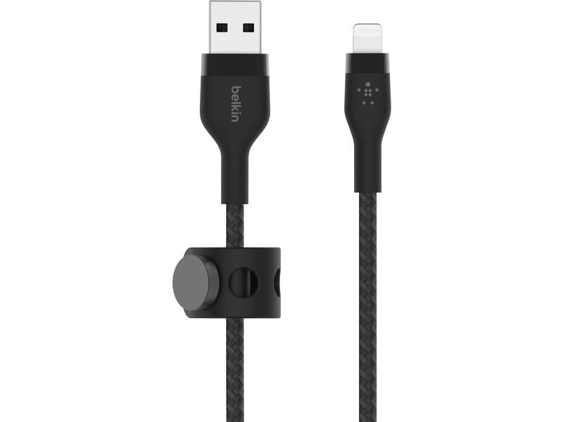Belkin USB-Ladekabel Boost Charge Pro Flex USB A - Lightnin USB-C auf Lightning-Kabel zum Aufladen von iPads oder iPhones