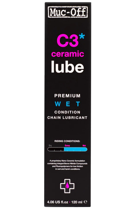C3 Wet Weather Ceramic Lube - 120ml NC