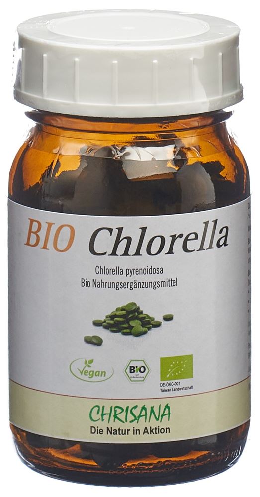 CHRISANA Bio Chlorella Tabl Glas 250 Stk