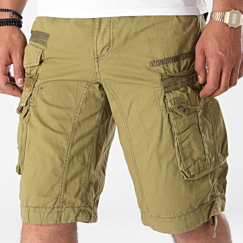 Short Cargo Panoramique Basic Vert Kaki
