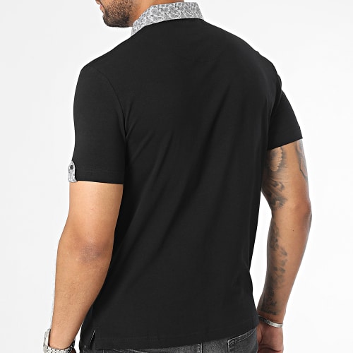 Polo Manches Courtes Noir