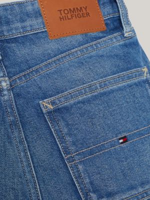 Calça jeans skater de cânhamo relaxada