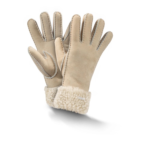 Teddy Fingerhandschuhe /000 schwarz