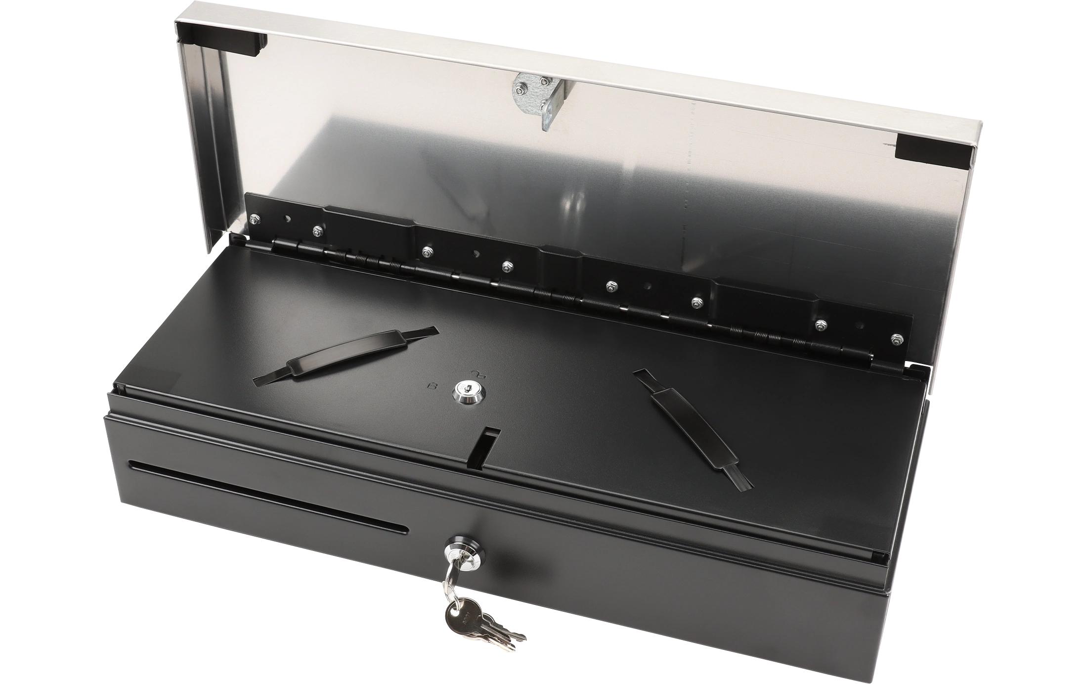 Kassenschublade HS-170S Schwarz/EdelstahlElektronische Geldschublade