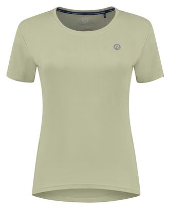 T-Shirt De Sport Manches Courtes Rogelli Core Femme Taupe
