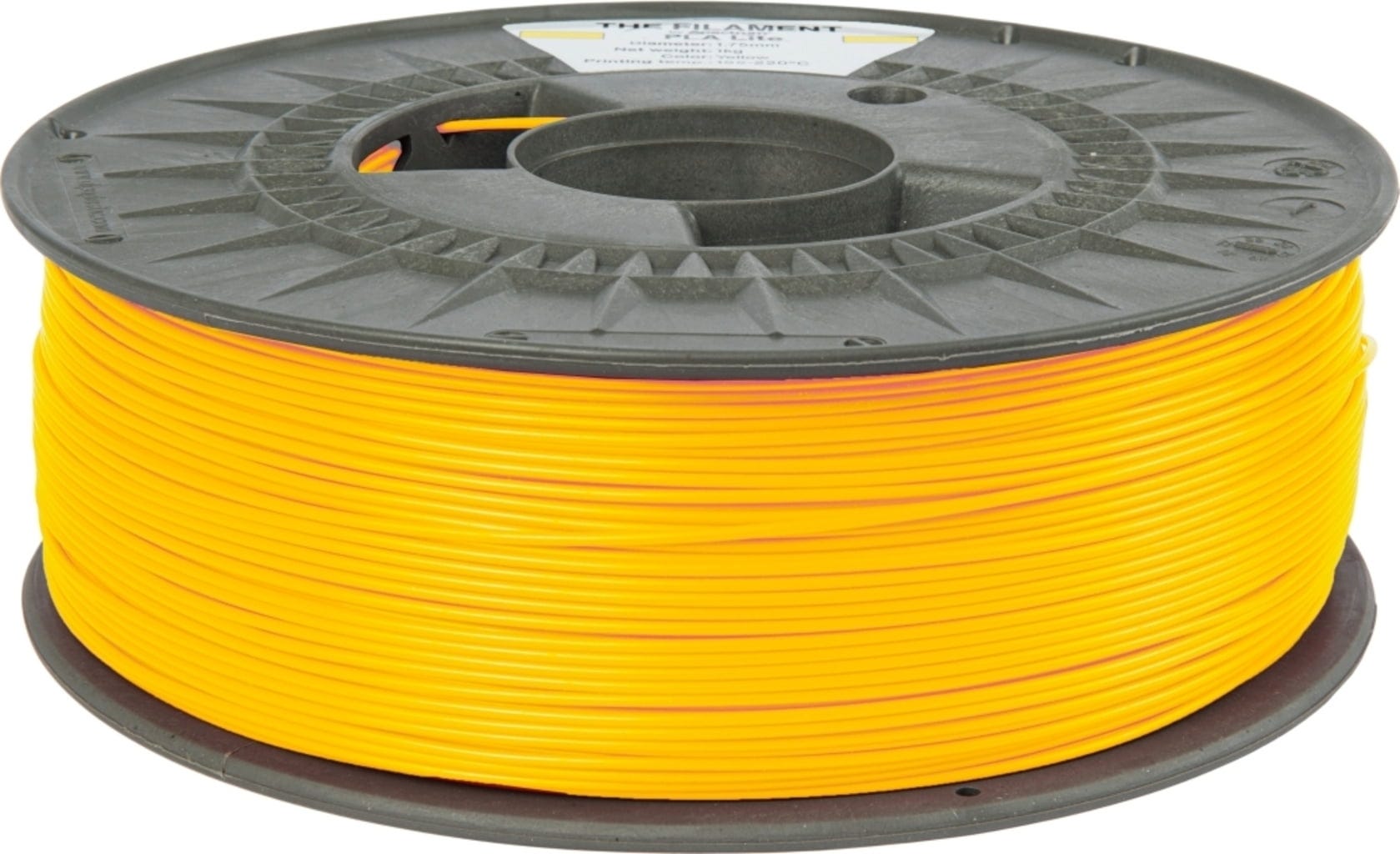 The Filament  PLA Lite Yellow, 1,75 mm / 1000 g    Zuverlässiges PLA Filament für den Alltag in Yellow