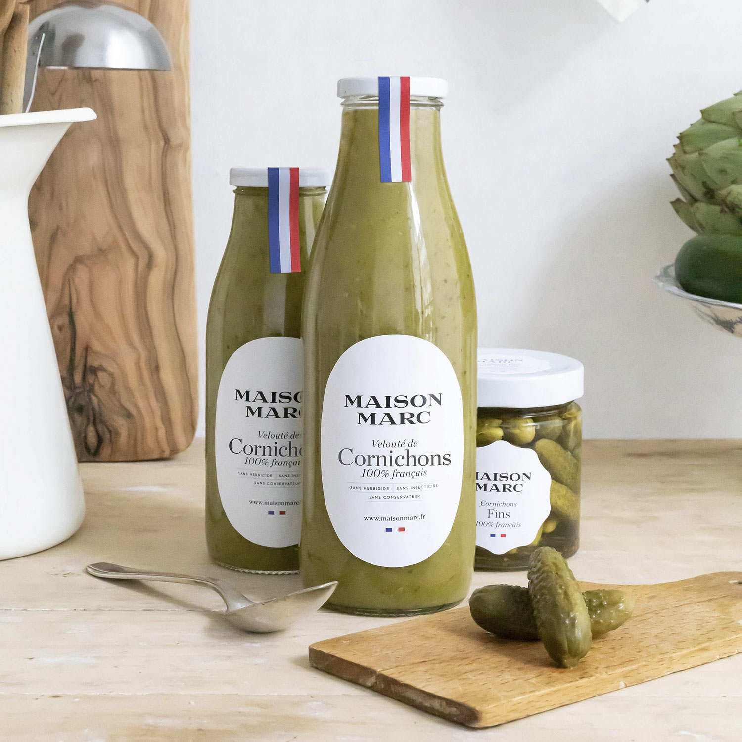 Velouté de cornichons