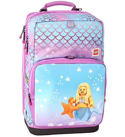 LEGO® Schulranzen m. Sporttasche - Mermaid m. Glitzer