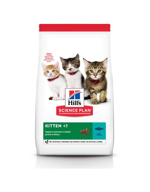 Hill's Feline Kitten - Kattenvoer - Tonijn 1.5 kg