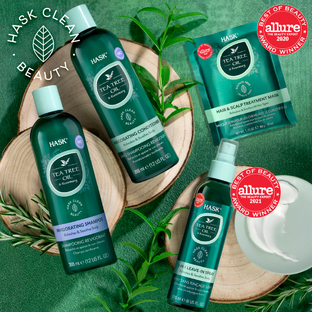 Hask Teatree Oil & Rosemary 5in1 Leave In Spray 175ML