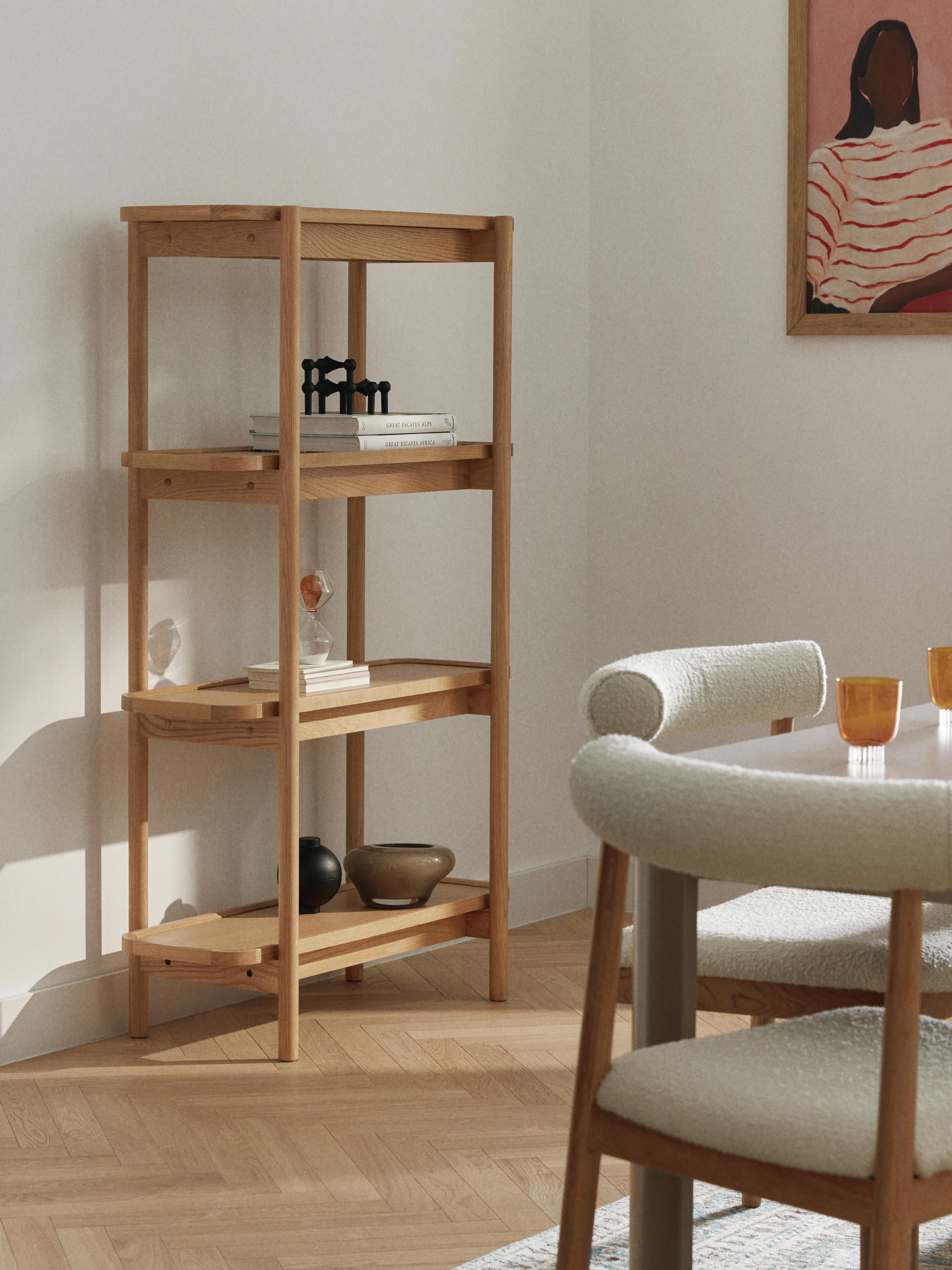 Houten wandkast Libby