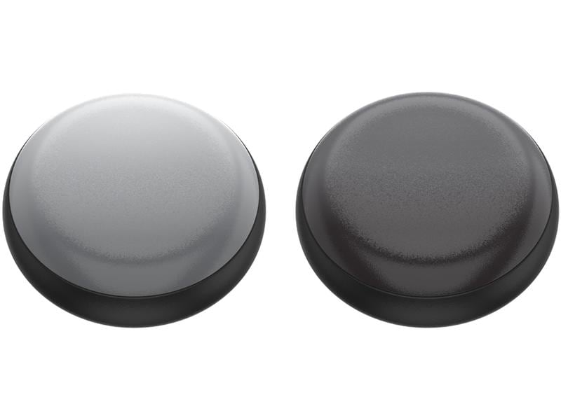 PopSockets Schlüsselanhänger PopPucks Starter Pack Black Fl Schlüsselring mit Trickmagnet