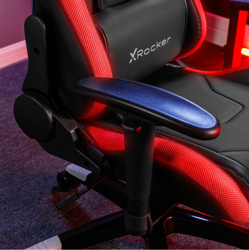XROCKER AGILITY JUNIOR PC OFFICE GAMING CHAIR - RGB