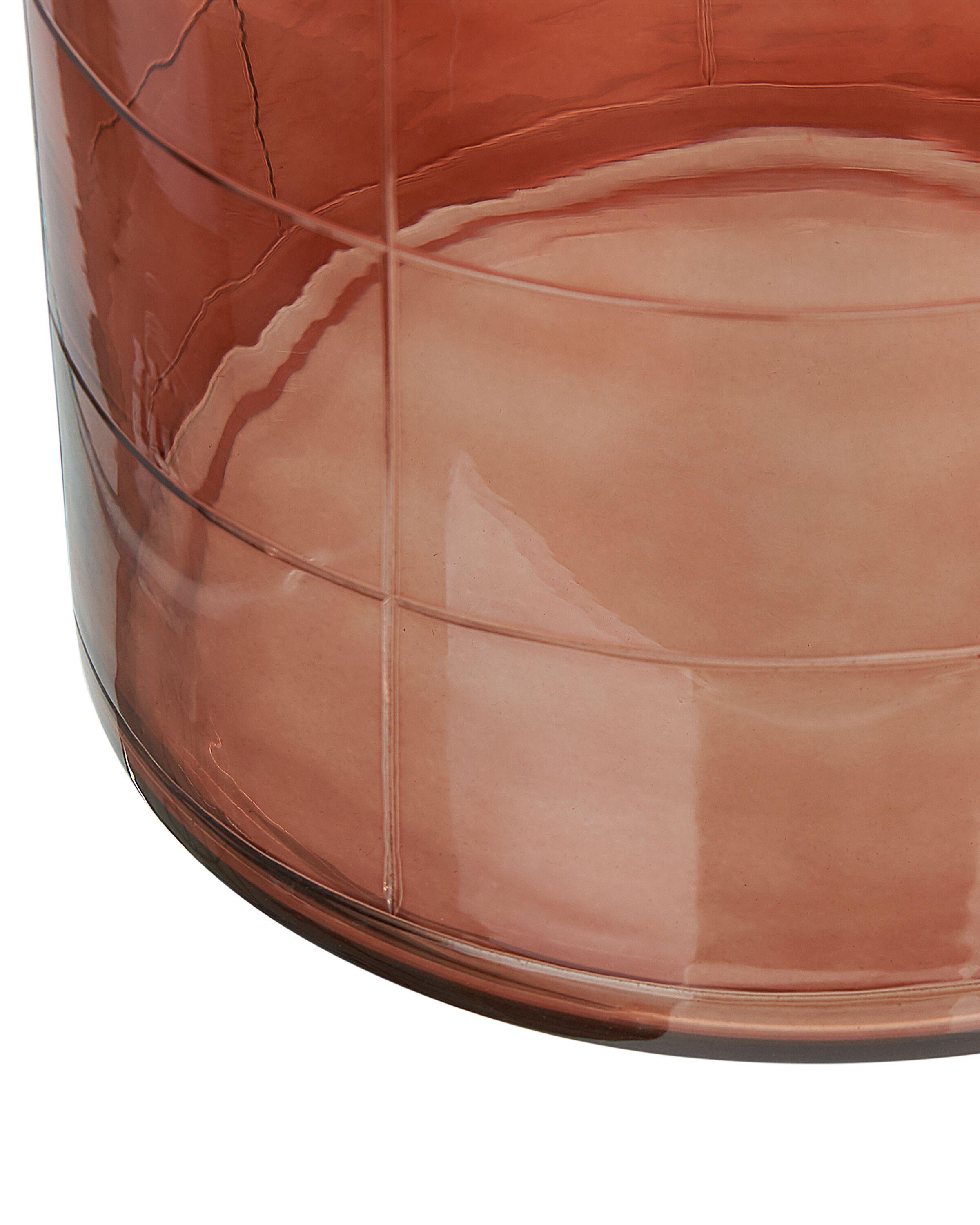 Bloemenvaas VINDALOO Glas 35 cm Goudbruin