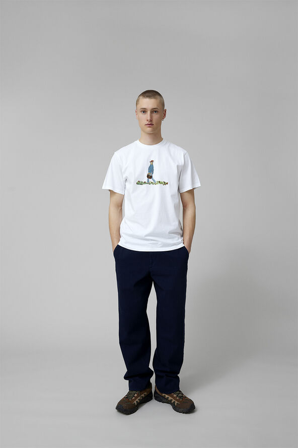 Forét HUNT T-SHIRT White