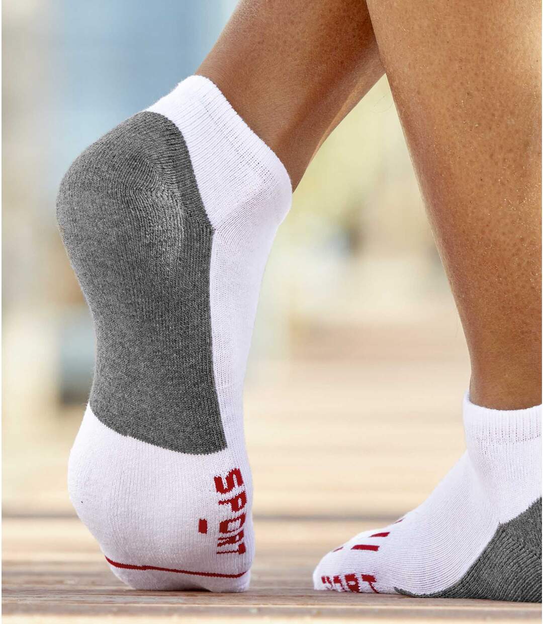 Lot de 4 Paires de Socquettes Sport