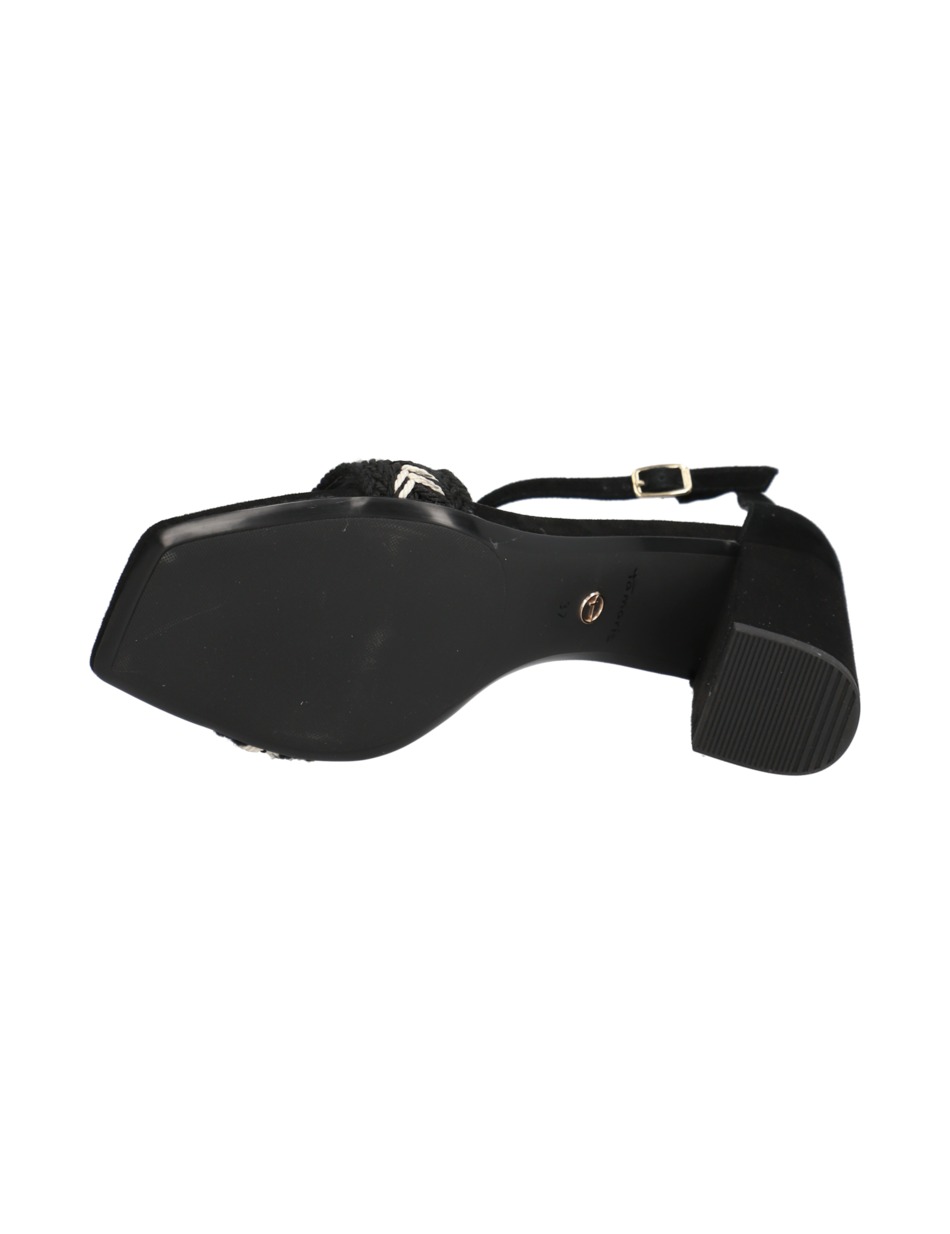 Veloursleder Sandale