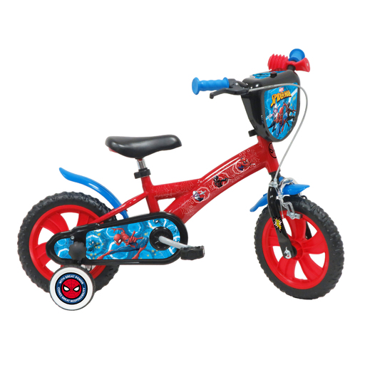 Bicicleta Niño 12 Pulgadas Homem-Aranha 3-5 Anos