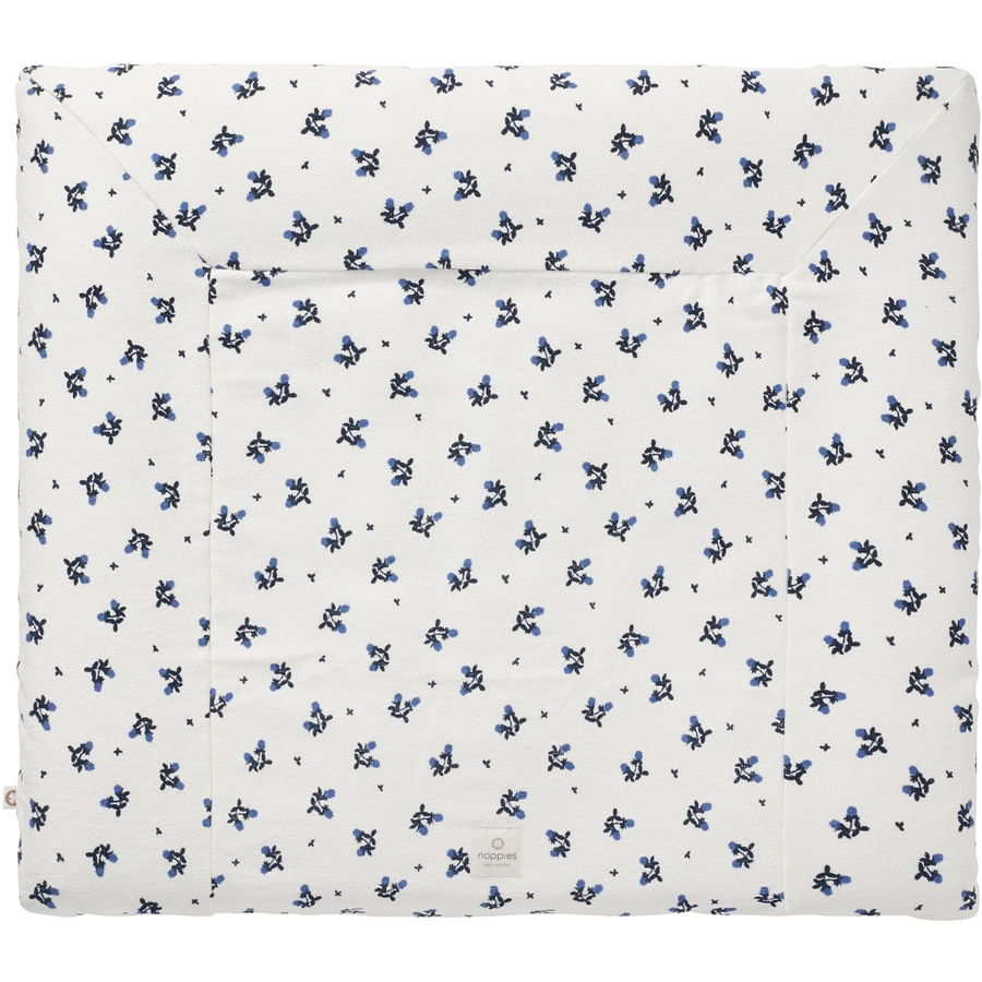 Noppies Bezug für die Wickelunterlage Blooming Clover 77x87cm Colony Blue