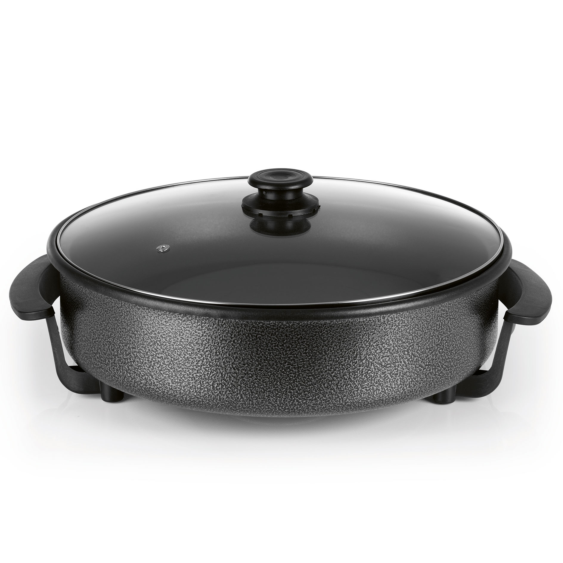 GOURMETMAXX Pizza-Pfanne 12316 - schwarz - elektrisch
