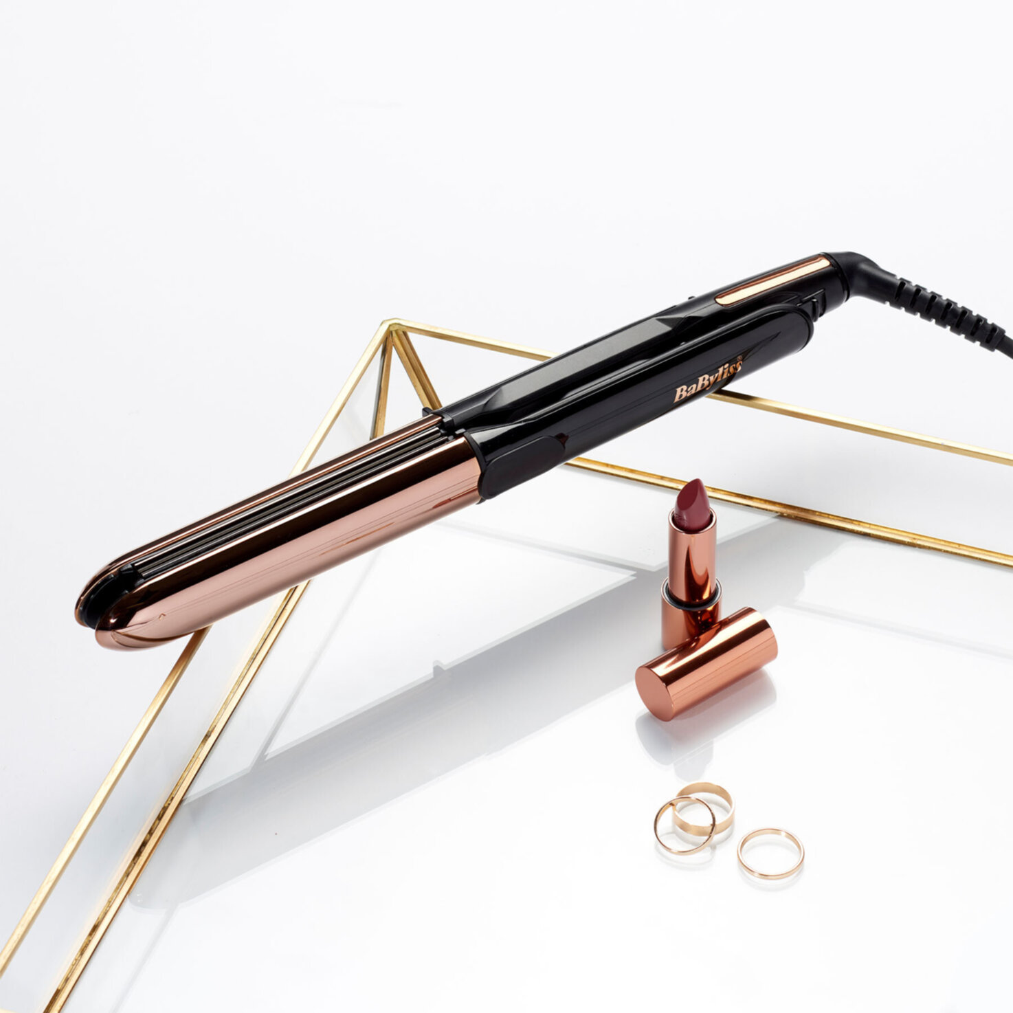 Babyliss Haarglätter Straight&Curl Brilliance ST482E