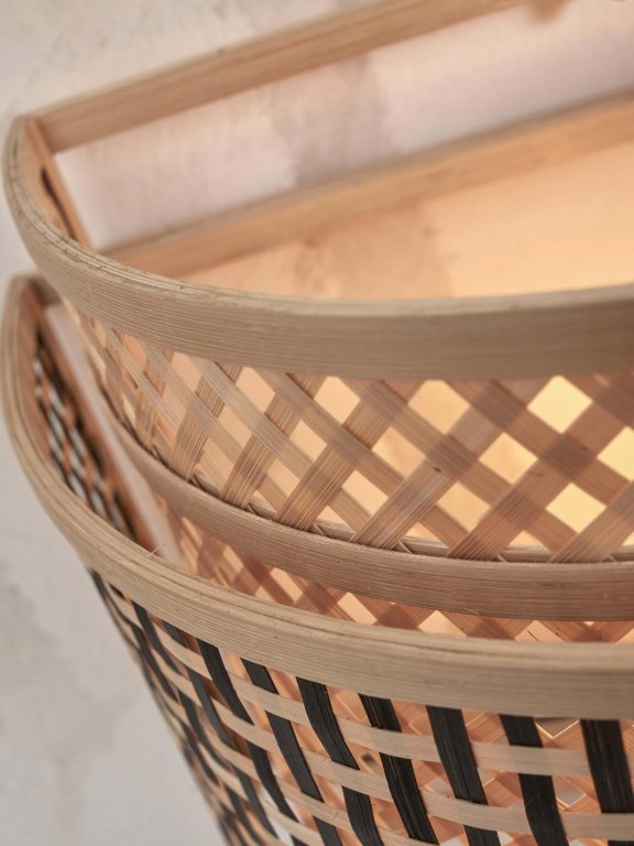 Good&Mojo Bhutan wandlamp halfrond small