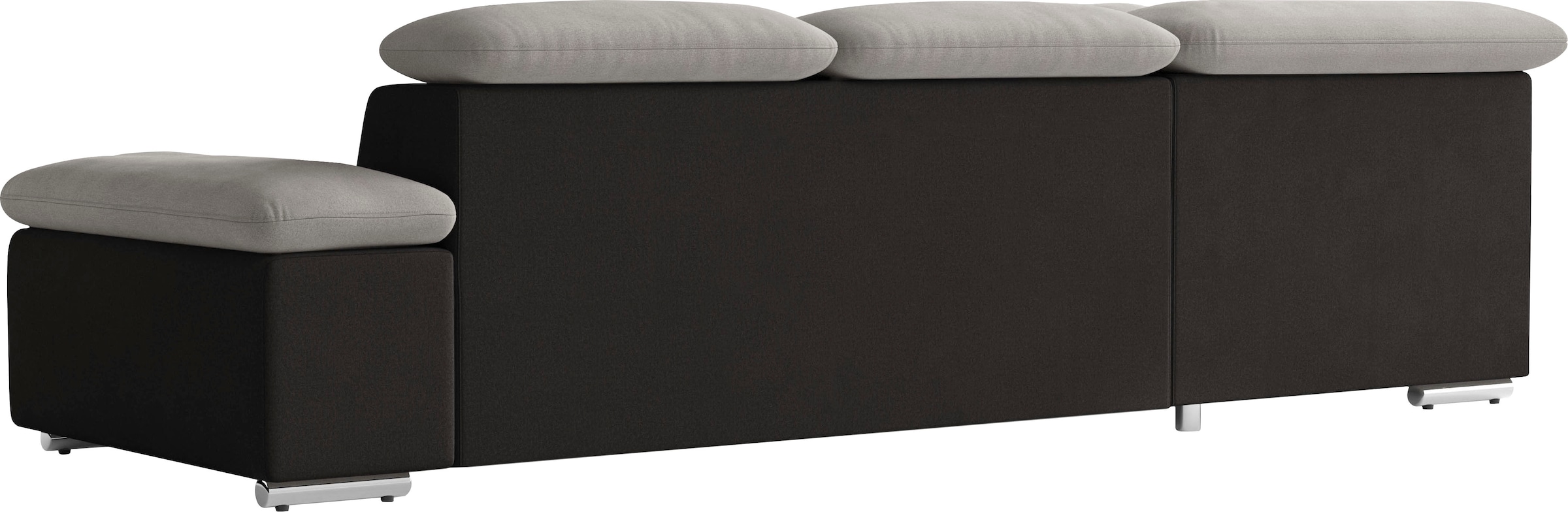 sit&more Ecksofa »Valentine L-Form, B: 272 cm« mit Arm- & Kopfteilverstellung, optional mit Bettfunktion