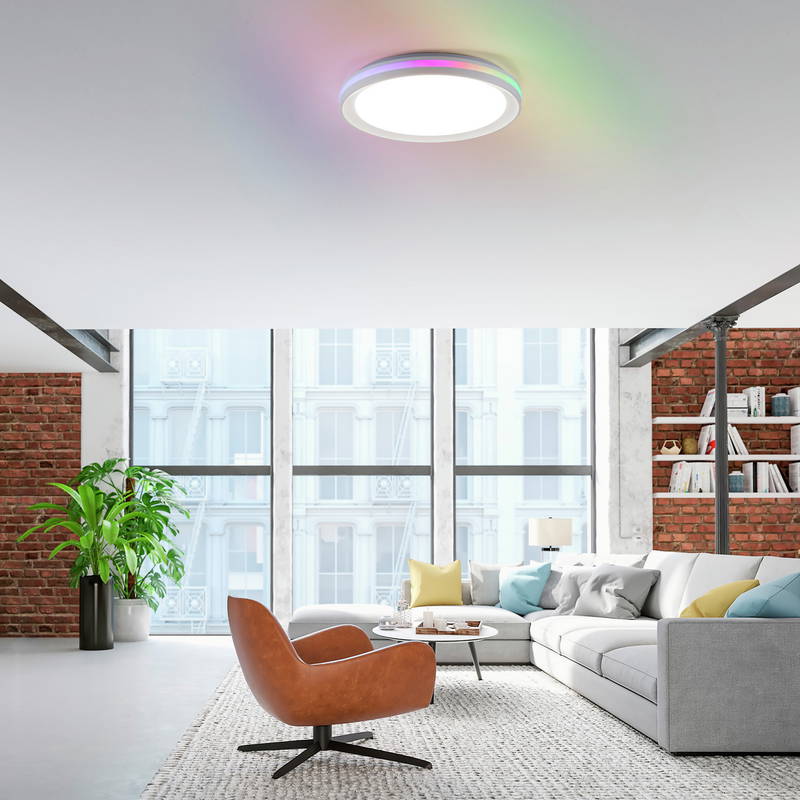 Just Light LED-Deckenleuchte RIBBON