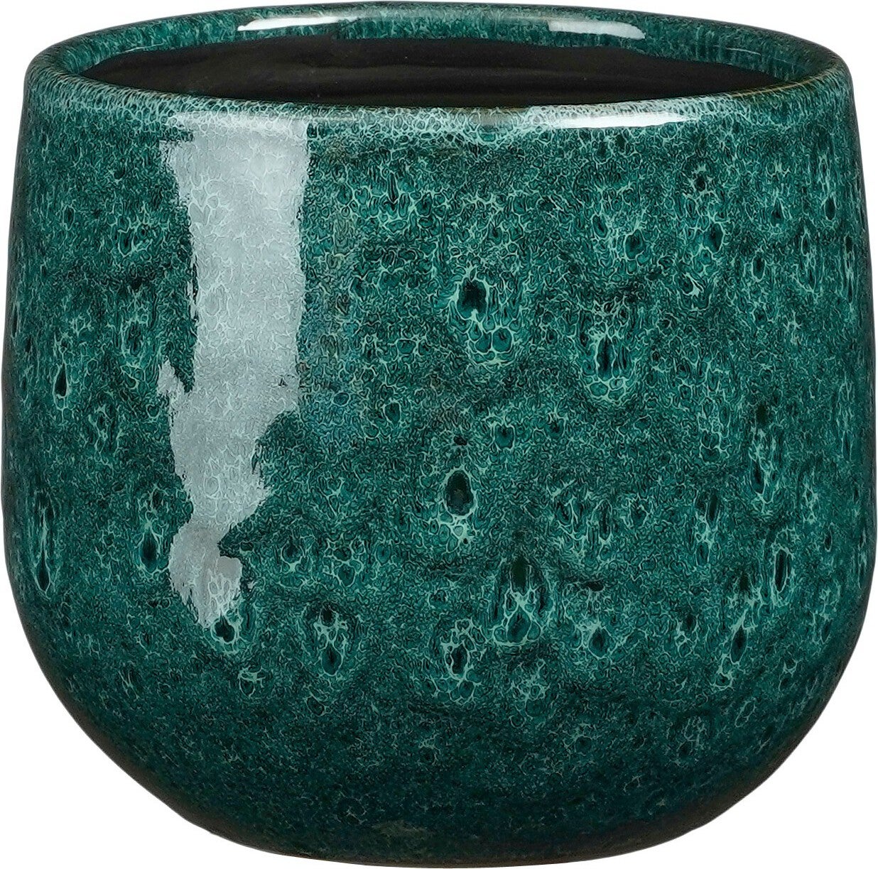 Mica Decorations bloempot Paola blauw D 14 H 12 cm