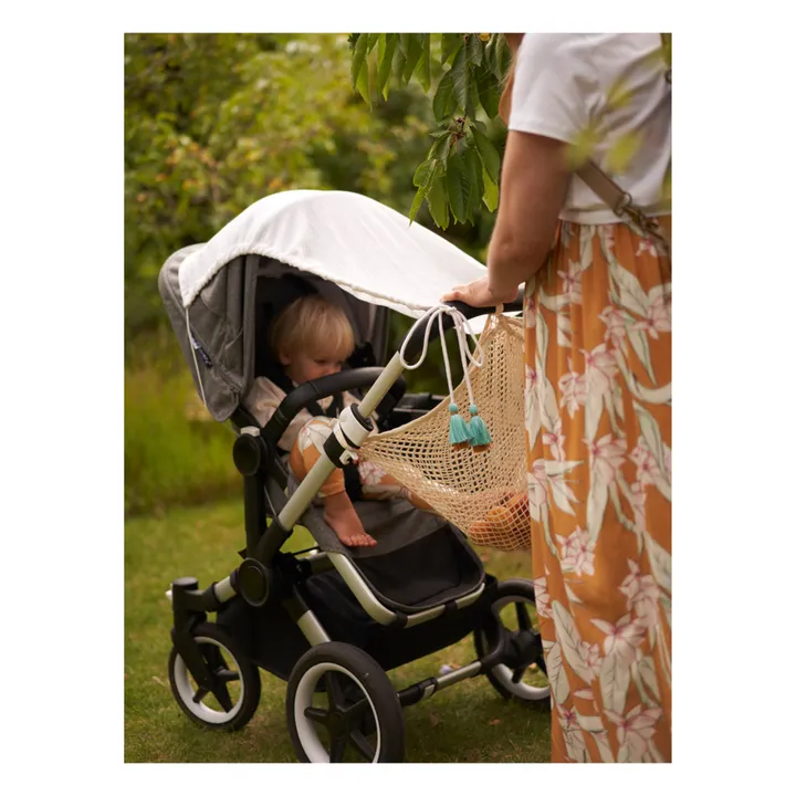 Mara Mea Protection UV pour poussette | Blanc