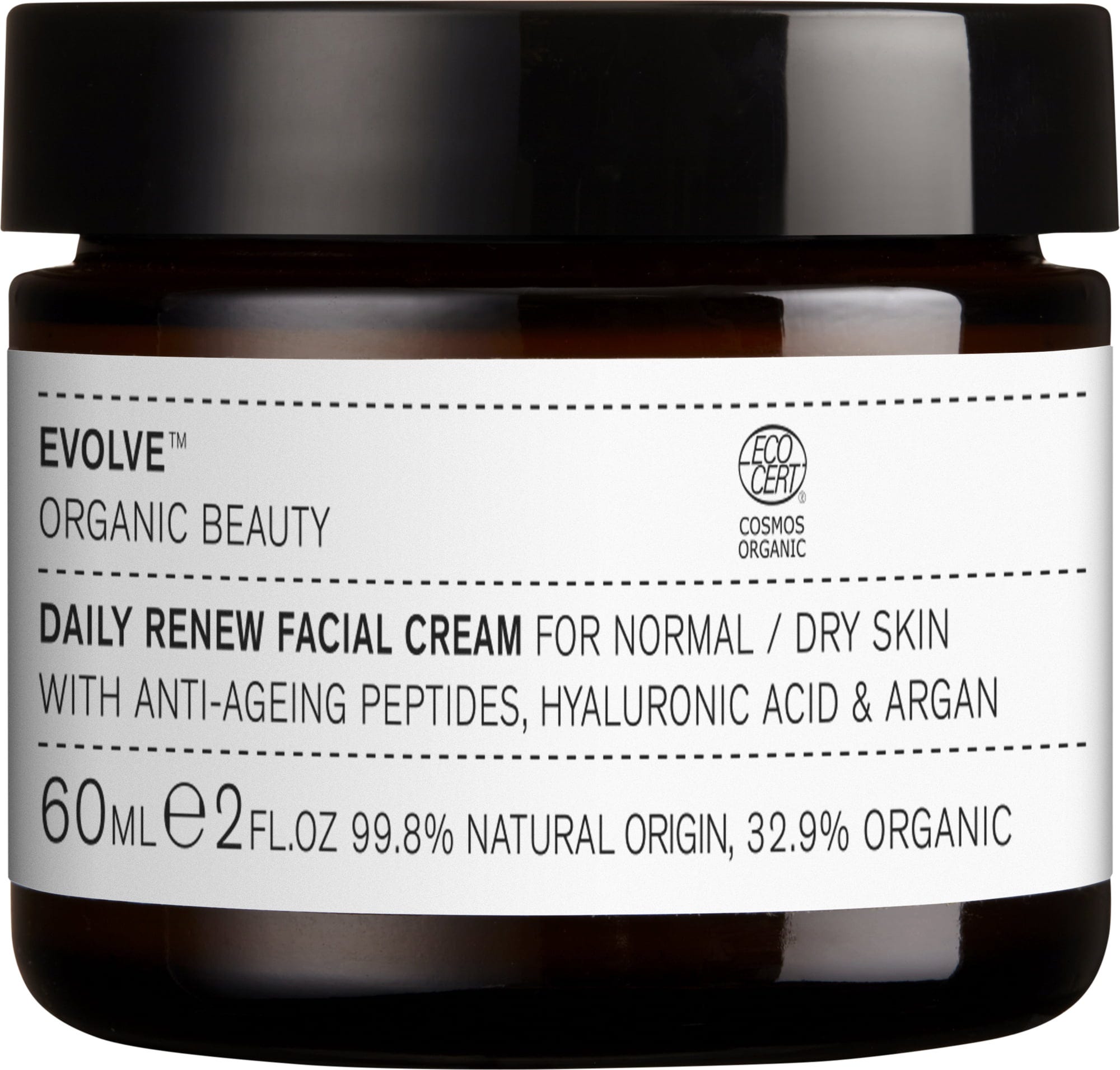 Evolve Organic Beauty  Daily Renew Facial Cream, 60 ml